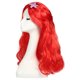 thumbnail image 5 of Peluca de miércoles para niñas, accesorios de Cosplay de princesa para niños, Rapunzel, Elsa, Anna, jazmín, sirena, Moana, Mirabel, sombrerería de fiesta, 5 of 5