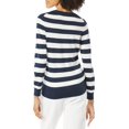 thumbnail image 3 of walmart Essentials Womens Lightweight V-Neck Sweater, 3 of 6
