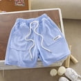 thumbnail image 4 of NOLDARES Shorts for Toddler Boy Pull On Short Elastic Waistband Boys Summer Active Shorts with Pockets Clothes(Blue,3-4 Years), 4 of 4
