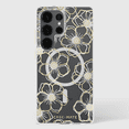 thumbnail image 2 of Case-Mate Samsung Galaxy S25 Ultra Floral Gems Magnetic Case - Gold, 2 of 8