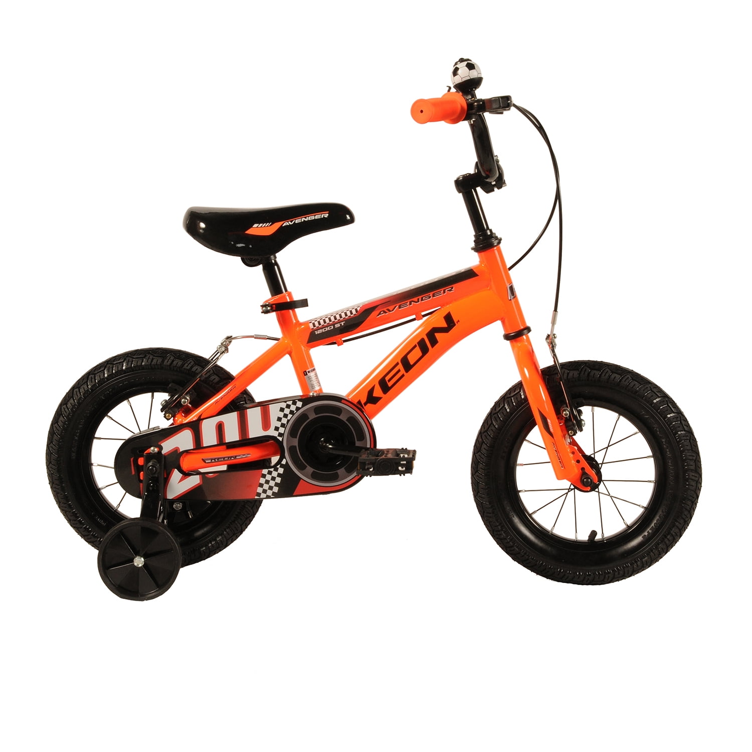 Bicicleta Mtb Aro 12 1200 Avenger Naranjo Keon Lider.cl