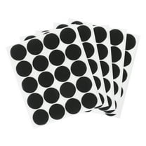 Uxcell 1" Self Adhesive Felt Furniture Pads, 100Pcs Round Felt Pads Hardwood Floor Protectors, Black