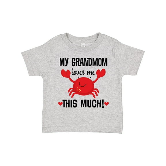 Inktastic Grandmom Loves Me Grandchild Boys or Girls Toddler T-Shirt