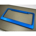 thumbnail image 4 of Special Edition Anodized Aluminum CAR License Plate Frames - Blue, 4 of 7