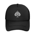 thumbnail image 2 of Skull Ace of Spades Baseball Cap Trucker Hat for Women Men, 2 of 7