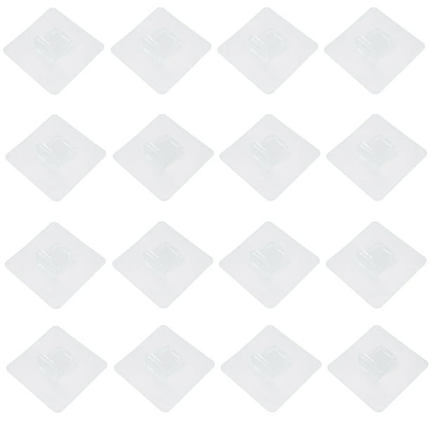 12pcs Placa de acrílico Retenedores Prácticos Placas de placa Partition Soportes (transparentes)