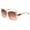 Tea, variant on Vintage Sunglasses Women Oversized Polarized Sunglasses Shiny Frame Ladies Sun Glasses