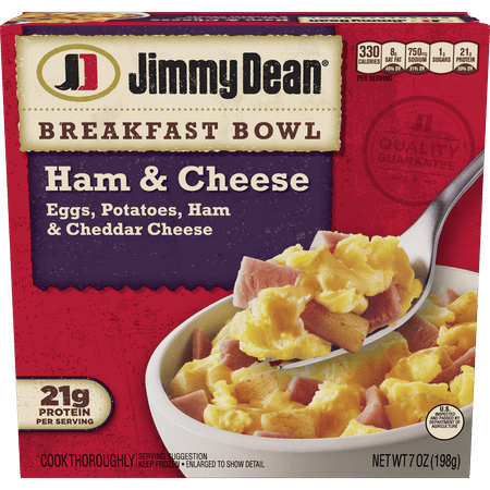 Jimmy Dean® Ham, Egg & Cheese Breakfast Bowl, 7 oz