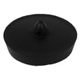 thumbnail image 1 of Tapón de desagüe de goma de 45 mm de diámetro para fregadero, utensilios de cocina, color negro, 1 of 2