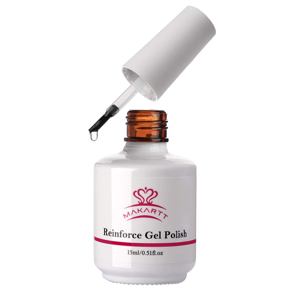Makartt Gel Nail Strengthener Reinforce Polish, Nail Strengthening Repair Polish for Treating