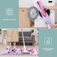 thumbnail image 6 of Pink Butterfly Flower Pattern Kitchen Rugs Sets Of 3,Kitchen Runner Rugs Non Skid Washable,Decorative Kitchen Floor Mats for Kitchen,Sink,Laundry,17"x30"+ 17"x47" + 17"x59", 6 of 6