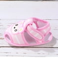 thumbnail image 5 of LNMQLPDBS Toddler Girl Shoes Strawberry Graphic Printed Anti Kick Comfort Toddler Prewalker First Walking Shoes Breathable Wear Anti-Slip Sole Sandals Kids Summer Outdoor Soft Shoes, 5 of 7