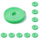 thumbnail image 2 of Bewildely Tendedero ajustable, cordón para acampar, línea de ropa portátil de viaje, barrera, edredón, cuerda de ventilación, perchas para Verde 300cm 10piezas, 2 of 6
