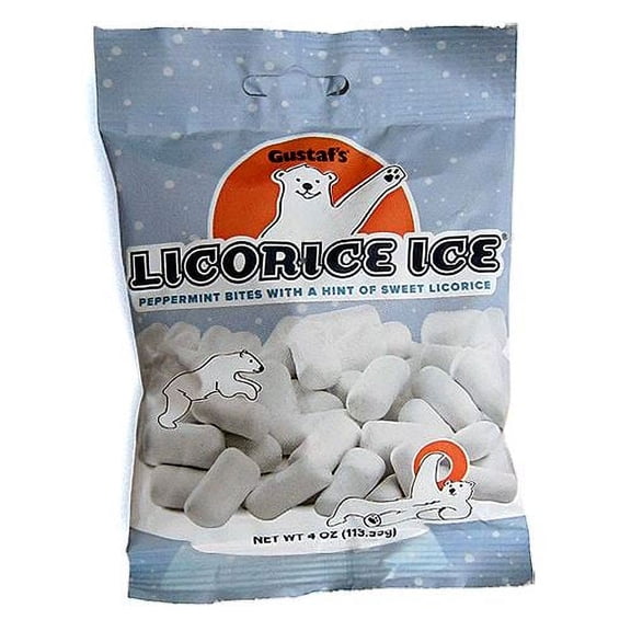 Gustaf's Licorice Ice Peppermint Bites with Sweet Licorice