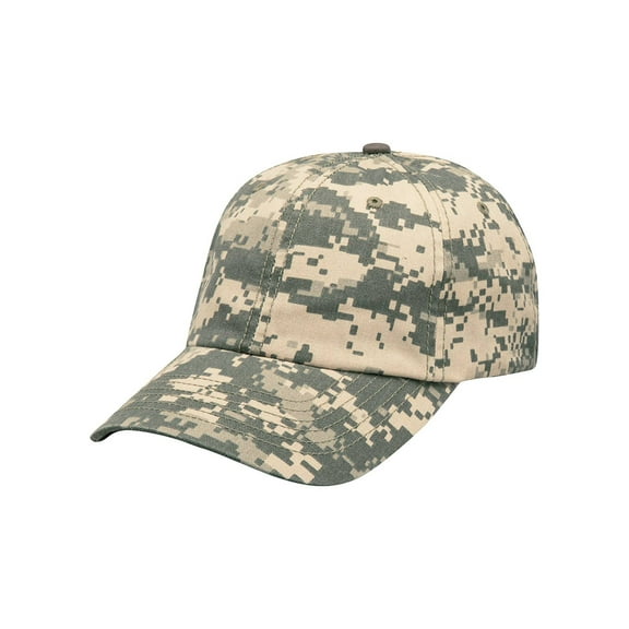 Mega Cap Hook And Loop Closure Camo Cap - Digital Camo