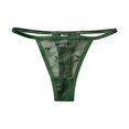 thumbnail image 1 of Aayomet sous-Vêtements en Coton pour Femmes Dentelle Pur Coton Entrejambe (Vert, P), 1 of 3