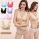 thumbnail image 2 of Sujetador deportivo push up de mujer con parte delantera ajustable y escote en V, 2 of 6