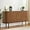 Brown, variant on Grepatio 55" Sideboard Buffet Cabinet with Fluted Slide Doors, Tambour Storage Cabinet with Shelves, Modern Credenza Sideboard Buffet Console Cabinets for Living Room Hallway Entryway (Brown)
