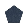 thumbnail image 1 of Galaxy Way Solid Color Indoor Outdoor Area Rug Petrol Blue - 4' Pentagon, 1 of 4