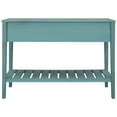 thumbnail image 5 of Entryway Console Sofa Couch Table Sofa Table Console Table with Storage Shelf and Drawers, Accent Wood Wall Table with Drawers for Living Room Entryway (Light Green), 5 of 8