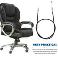 thumbnail image 3 of OULII 1Pcs Rallonge de Poignée de Fauteuil Inclinable Câble de Levier de Fauteuil Inclinable Fil d'Acier Noir pour Salons de Beauté, 3 of 8