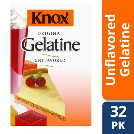 Knox Original Unflavored Gelatin, 32 Envelopes, 8 oz Box
