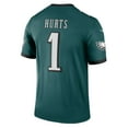thumbnail image 3 of Men's Nike Jalen Hurts Green Philadelphia Eagles Legend Player Performance Top, 3 of 3