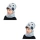 thumbnail image 1 of Gorro de invierno Qarigey para niños con forro polar y calentador de cuello estrella de cinco puntas, 1 of 5
