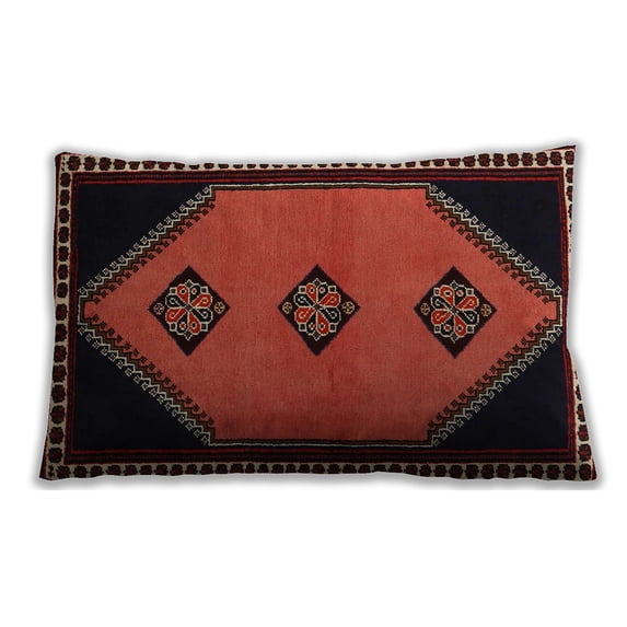 Ahgly Company Outdoor Rectangular Traditional Lumbar Throw Pillow, 13 inch by 19 inch