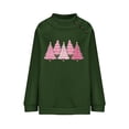 thumbnail image 4 of WITORNTS Hauts pour Femmes en Liquidation, Haut de Mode Coloré de Noël à Col Rond pour Femmes, Chandails à Manches Longues, 4 of 6