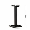 thumbnail image 6 of Christmas Gifts Clearance! SHENGXINY Headphones Holder Clearance Headphone Stand Headset Holder Earphone Stand,Headset Holder With Solid Base For Desk, Most Headphones Black, 6 of 7