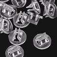 thumbnail image 5 of Milisten 100pcs Card Stand Paper Card Bases Plastic Game Cards Stands Plastic Card Holder, 5 of 5