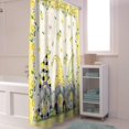 thumbnail image 2 of Summer Tropical Lemon Shower Curtain, Cute Gnomes Shower Curtain Set with Hooks, Spring Summer Waterproof Fabric Shower Curtains for Bathroom Decor, 72x72 Inch Bath Curtain, 2 of 5