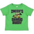 thumbnail image 3 of Inktastic Daddys Skiing Buddy Kids Skis Boys or Girls Toddler T-Shirt, 3 of 5
