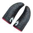 thumbnail image 1 of Cateissary 1 par de guantes de juego para las yemas de los dedos, fibra a prueba de sudor, antideslizantes, para pantalla táctil, mangas para los dedos, Videojuegos y accesorios, 1 of 8