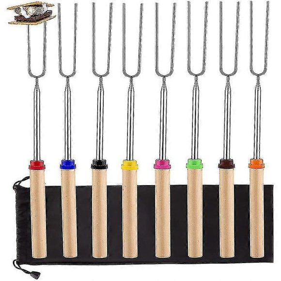 How Roa Telesco How Skewers Hot Dog Forks With Bag