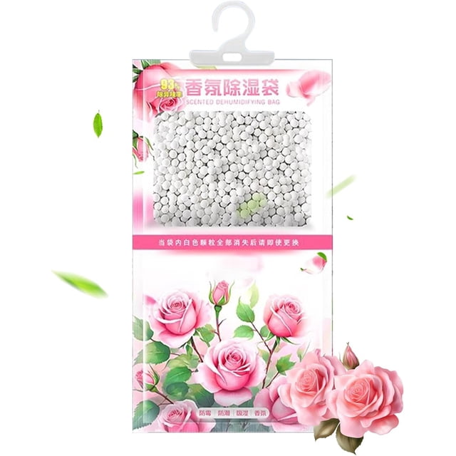 Moisture Remover Packs | Humidity Bag Moisture Absorbing Pack | Long Lasting Fragrant Home Odor Eliminator Effective Absorption for Cloakroom Bedroom
