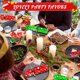 thumbnail image 3 of Set de 10 regalos de mesa para fiestas navideñas sin broches con sombreros y chistes, 3 of 8