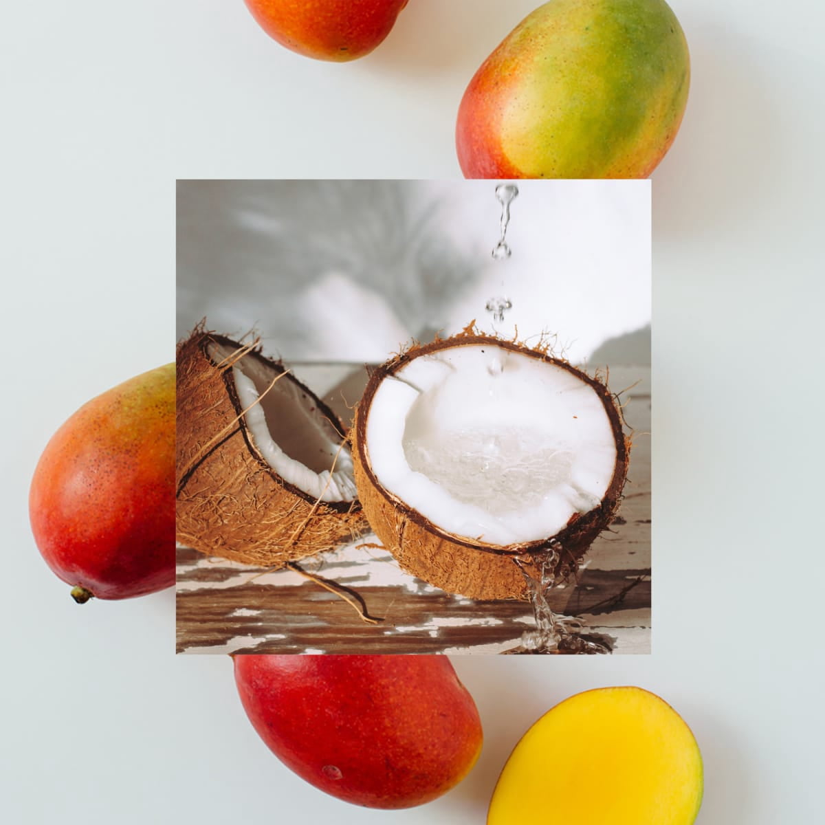 Raw Sugar Simply Hand Wash, Raw Coconut + Mango Hand Soap, 16.9 fl oz