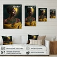 thumbnail image 4 of Designart Emerald Queen African Woman Under Moon I Canvas Wall Art, 4 of 5