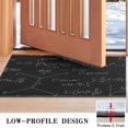 thumbnail image 3 of Math Equations White Chalk Blackboard Pattern Door Rugs,Washable Non Slip Door Mats Indoor,Decorative Door Mats,Entry Mat Indoor for Entrance,Bedroom,Kitchen,Bathroom,17"x30", 3 of 6