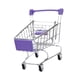 thumbnail image 3 of Mini carrito de compras, carrito de supermercado, carrito de mano, miniatura para juegos de rol, pequeño supermercado Púrpura, 3 of 9