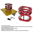 thumbnail image 3 of Xingzhi Convenient Crank Handle Router Table Lifter Base For Easy Adjustments Can Easily And Accurately Black, 3 of 6