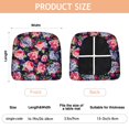 thumbnail image 3 of Pioneer Flower Seat Covers for Dining Room Chairs Set Of 6,Stretch Printed Washable Chair Seat Cover with Elastic Ties and Button,Removable Waterproof Couch Cushion Covers, 3 of 6