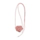 thumbnail image 1 of Gargantilla de flores, collar con correa larga, elegante, cadena para la cintura y el cuello, gargantilla de flores Rosa, 1 of 7