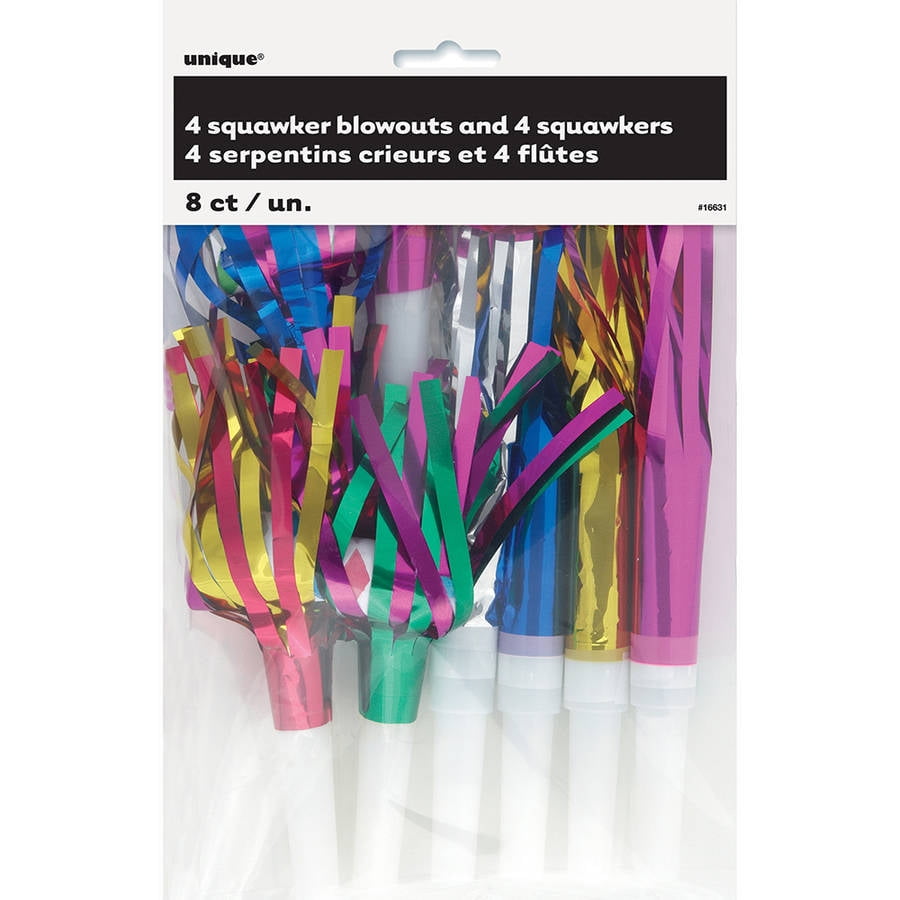 Party Squawker Noisemakers, 8ct