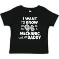 thumbnail image 3 of Inktastic I Want to Grow Up to Be a Mechanic Like My Daddy Boys or Girls Baby T-Shirt, 3 of 5