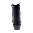 thumbnail image 4 of BOTINES COQUETA NIÑA DE PIEL COLOR NEGRO MIRTA CON DISEÑO WESTERN, 4 of 6