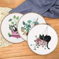 thumbnail image 4 of Hand Embroidery Kit for Beginners, 30 Pack Kits Embroidery Kit for Adults Embroidery Kit, 4 of 5