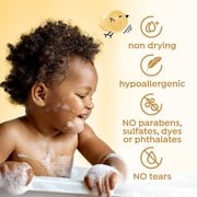 (3 pack) Baby Dove Sensitive Baby Wash For Baby Bath Time Melanin-rich Skin Nourishment Tear-Free And Hypoallergenic ,13 fl oz